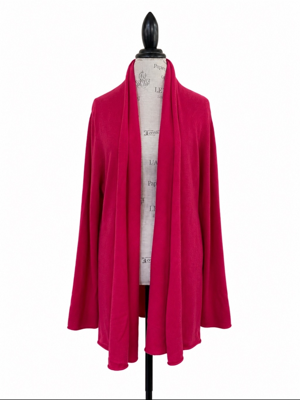 Neiman Marcus Collection 100% Cashmere Open Front Cardigan Sweater Size 2X EUC!